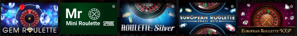 ReloadBet casino online otras variantes de la ruleta