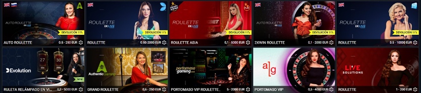 Ruleta con Crupier En Vivo en 1xBet