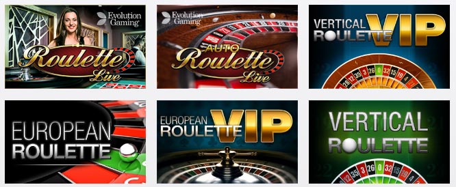 Las Ruletas Europeas y Ruletas Verticales de Circus Casino