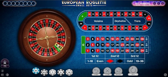 Juega una ruleta europea en ReloadBet casino