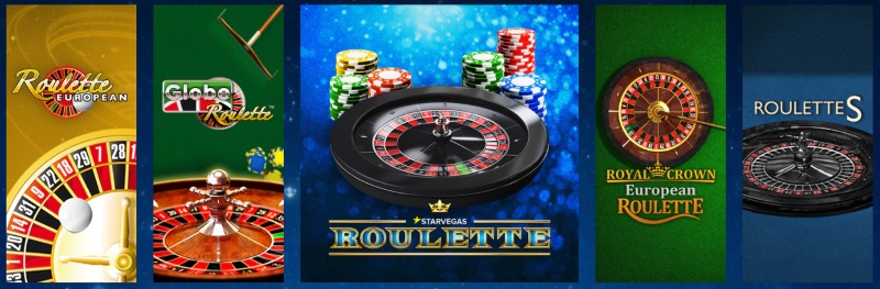 Elige entre muchas variedades de Ruleta