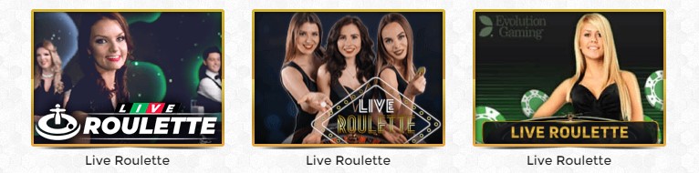 Ruletas en vivo de Unique casino online