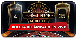 Ruleta Relámpago en vivo en YoCasino